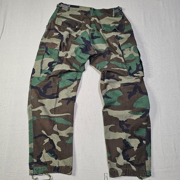 Rothco Army Combat Pants Mens W31-35 × L29.5-32.5 Woodland Camo 8415-01-084-1713 - Picture 3 of 7